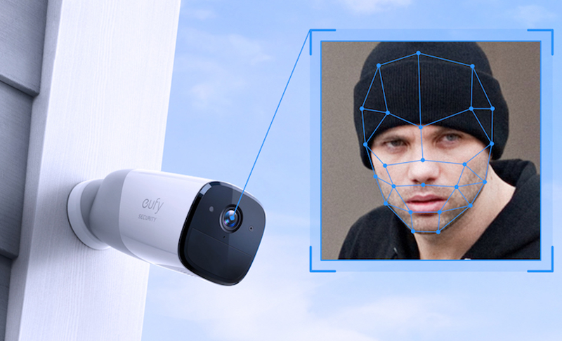 Camara de Seguridad y Vigilancia con reconocimiento facial
